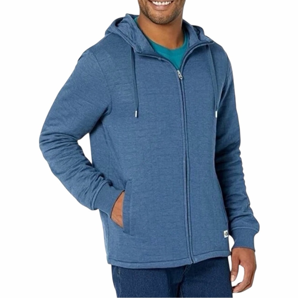 The North Face Men’s‎ Longs Peak Full Zip Hoodie Size S Banff Blue Heather NWT